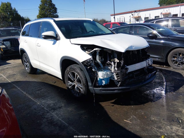Продаж на аукціоні авто 2016 Toyota Highlander Xle V6, vin: 5TDJKRFH2GS325725, номер лоту: 46283640