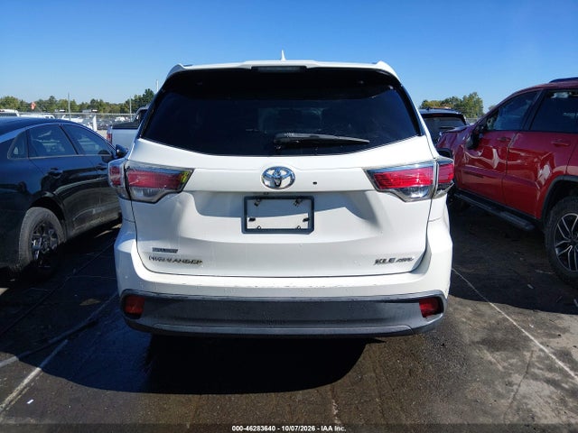 Продаж на аукціоні авто 2016 Toyota Highlander Xle V6, vin: 5TDJKRFH2GS325725, номер лоту: 46283640