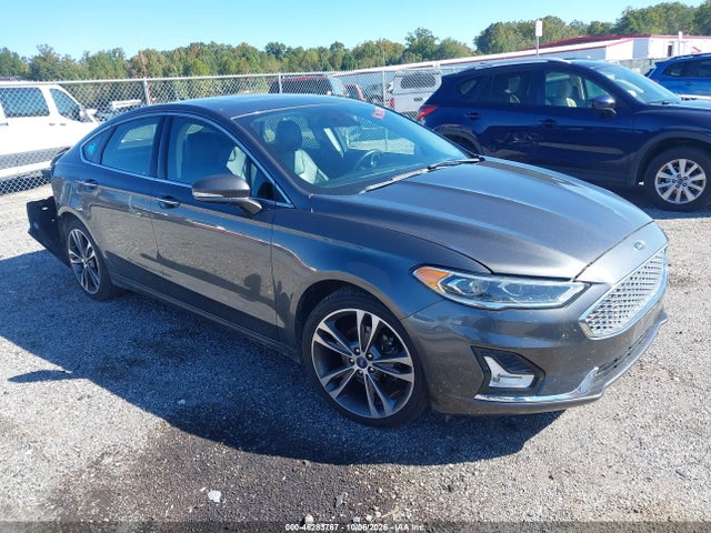 2020 Ford Fusion Titanium მანქანა იყიდება აუქციონზე, vin: 3FA6P0D94LR203028, აუქციონის ნომერი: 46283767