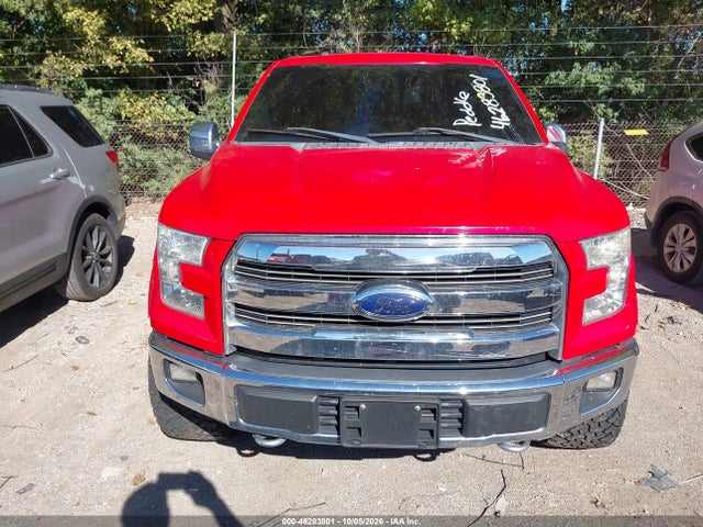 46283801 :رقم المزاد ، 1FTEW1EF7GKF09380 vin ، 2016 Ford F-150 Lariat مزاد بيع
