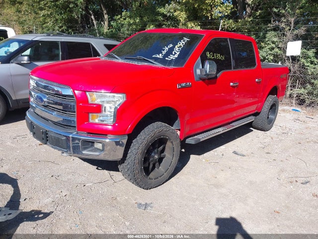46283801 :رقم المزاد ، 1FTEW1EF7GKF09380 vin ، 2016 Ford F-150 Lariat مزاد بيع