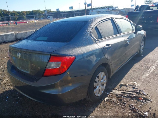 Продаж на аукціоні авто 2012 Honda Civic Lx, vin: 19XFB2F58CE328930, номер лоту: 46283820