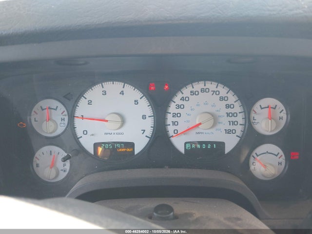 Продаж на аукціоні авто 2005 Dodge Ram 1500 Slt/laramie, vin: 1D7HA18N45S121590, номер лоту: 46284002