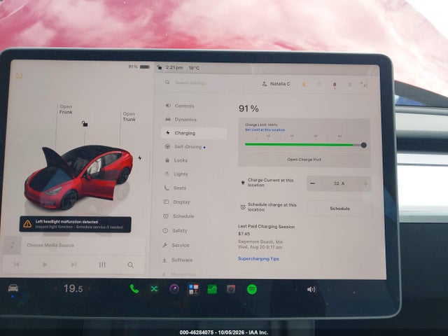 Продаж на аукціоні авто 2023 Tesla Model 3 Rear-wheel Drive, vin: 5YJ3E1EA5PF614219, номер лоту: 46284075