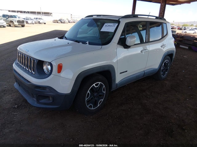 2015 Jeep Renegade Latitude მანქანა იყიდება აუქციონზე, vin: ZACCJABT0FPC01326, აუქციონის ნომერი: 46284123