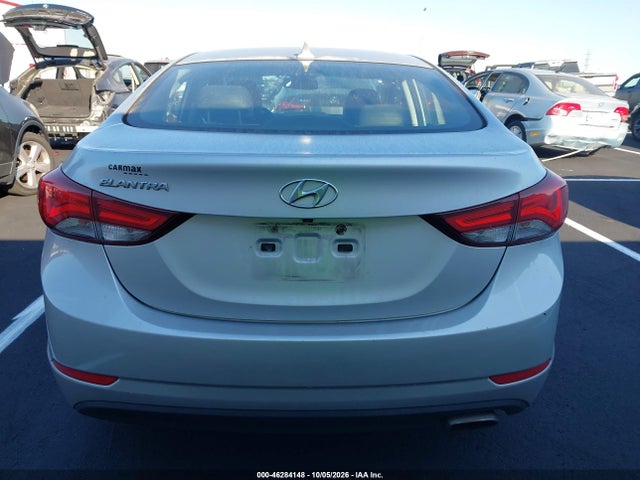 46284148 :رقم المزاد ، KMHDH4AH1FU357836 vin ، 2015 Hyundai Elantra Sport مزاد بيع