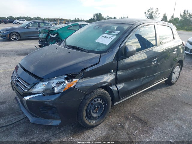 2024 Mitsubishi Mirage Es/le მანქანა იყიდება აუქციონზე, vin: ML32AUHJ1RH022570, აუქციონის ნომერი: 46284271