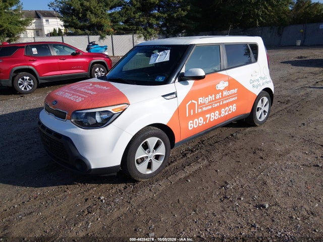 2016 Kia Soul მანქანა იყიდება აუქციონზე, vin: KNDJN2A24G7857151, აუქციონის ნომერი: 46284276