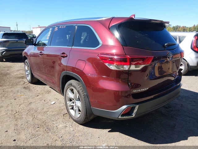 Продажа на аукционе авто 2017 Toyota Highlander Limited, vin: 5TDDZRFH0HS391202, номер лота: 46284312
