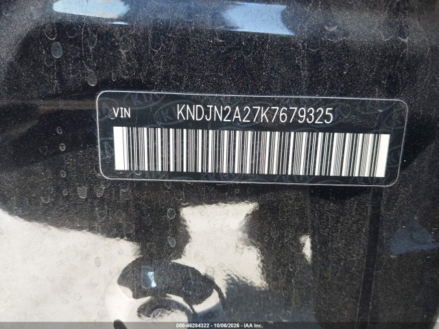Aukcja sprzedaży 2019 Kia Soul, vin: KNDJN2A27K7679325, numer aukcji: 46284322