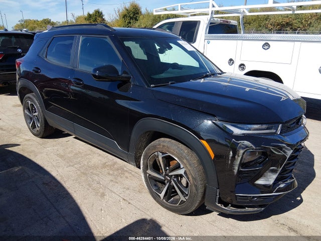 Aukcja sprzedaży 2021 Chevrolet Trailblazer Awd Rs, vin: KL79MUSL6MB091714, numer aukcji: 46284401
