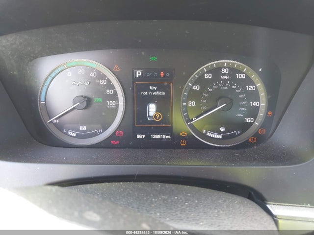 Aukcja sprzedaży 2016 Hyundai Sonata Hybrid Se, vin: KMHE24L1XGA041862, numer aukcji: 46284443