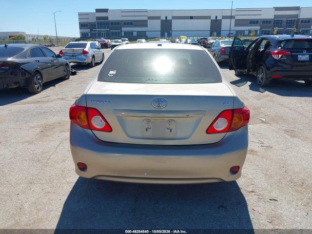 Продаж на аукціоні авто 2010 Toyota Corolla Le, vin: 2T1BU4EE7AC371561, номер лоту: 46284540