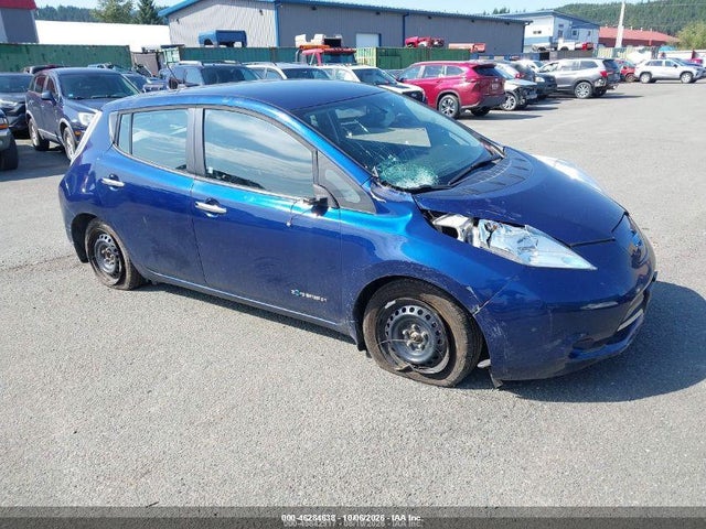 2017 Nissan Leaf S მანქანა იყიდება აუქციონზე, vin: 1N4BZ0CP8HC309738, აუქციონის ნომერი: 46284638