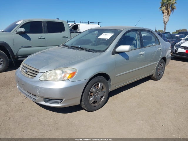 Продаж на аукціоні авто 2003 Toyota Corolla Le, vin: JTDBR32E730046101, номер лоту: 46284665