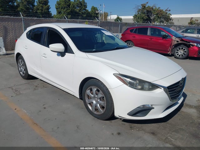 46284672 :رقم المزاد ، JM1BM1J78G1333551 vin ، 2016 Mazda Mazda3 I Sport مزاد بيع