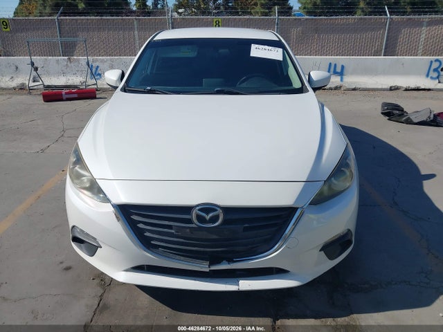 46284672 :رقم المزاد ، JM1BM1J78G1333551 vin ، 2016 Mazda Mazda3 I Sport مزاد بيع