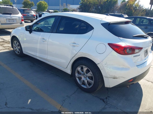 46284672 :رقم المزاد ، JM1BM1J78G1333551 vin ، 2016 Mazda Mazda3 I Sport مزاد بيع