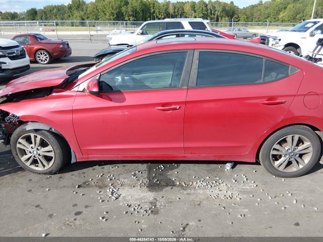 46284743 :رقم المزاد ، 5NPD84LF6JH303516 vin ، 2018 Hyundai Elantra Value Edition مزاد بيع