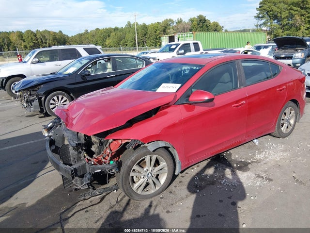 46284743 :رقم المزاد ، 5NPD84LF6JH303516 vin ، 2018 Hyundai Elantra Value Edition مزاد بيع