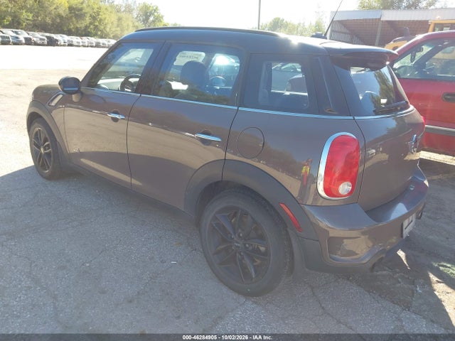 Продажа на аукционе авто 2012 Mini Cooper S Countryman, vin: WMWZC5C58CWL62322, номер лота: 46284905