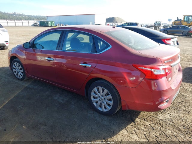 2017 Nissan Sentra Sv მანქანა იყიდება აუქციონზე, vin: 3N1AB7AP1HY310424, აუქციონის ნომერი: 46284918