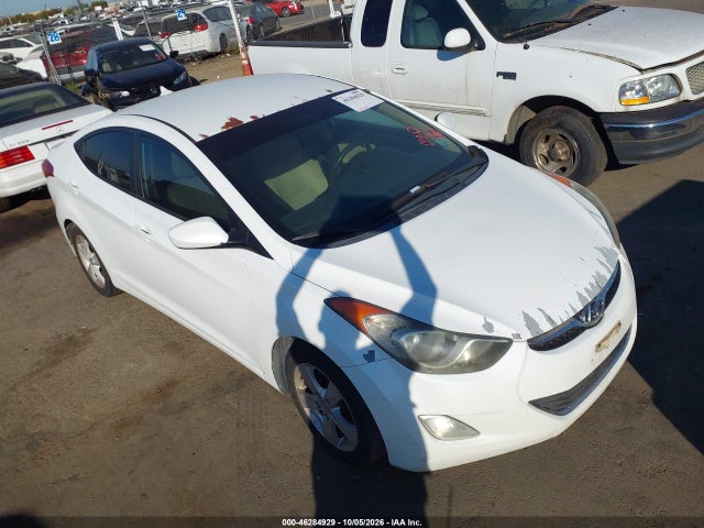 46284929 :رقم المزاد ، 5NPDH4AEXCH141273 vin ، 2012 Hyundai Elantra Gls مزاد بيع