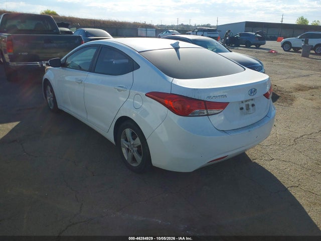 46284929 :رقم المزاد ، 5NPDH4AEXCH141273 vin ، 2012 Hyundai Elantra Gls مزاد بيع