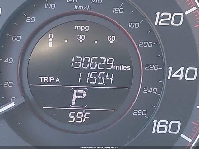 46285158 :رقم المزاد ، 1HGCT2B85DA004016 vin ، 2013 Honda Accord Ex-l V-6 مزاد بيع