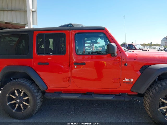 Aukcja sprzedaży 2019 Jeep Wrangler Unlimited Sport S 4x4, vin: 1C4HJXDN2KW676142, numer aukcji: 46285283