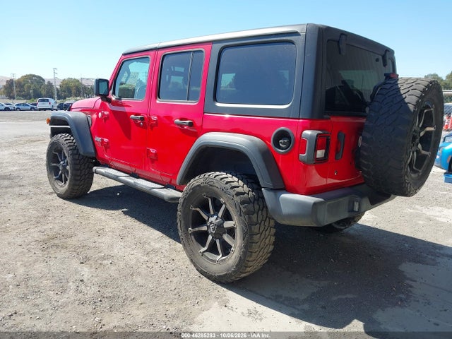 Aukcja sprzedaży 2019 Jeep Wrangler Unlimited Sport S 4x4, vin: 1C4HJXDN2KW676142, numer aukcji: 46285283
