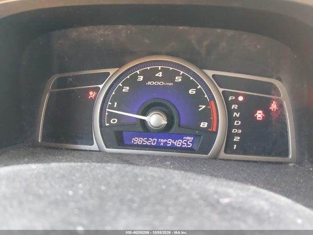 46285286 :رقم المزاد ، 1HGFA16548L066126 vin ، 2008 Honda Civic Lx مزاد بيع