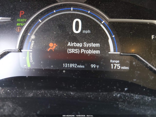Продаж на аукціоні авто 2018 Honda Clarity Plug-in Hybrid Touring, vin: JHMZC5F38JC017950, номер лоту: 46285299