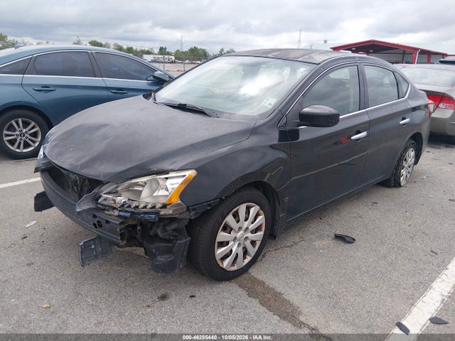 2014 Nissan Sentra Fe+ S/fe+ Sv/s/sl/sr/sv მანქანა იყიდება აუქციონზე, vin: 1N4AB7AP6EN852971, აუქციონის ნომერი: 46285440