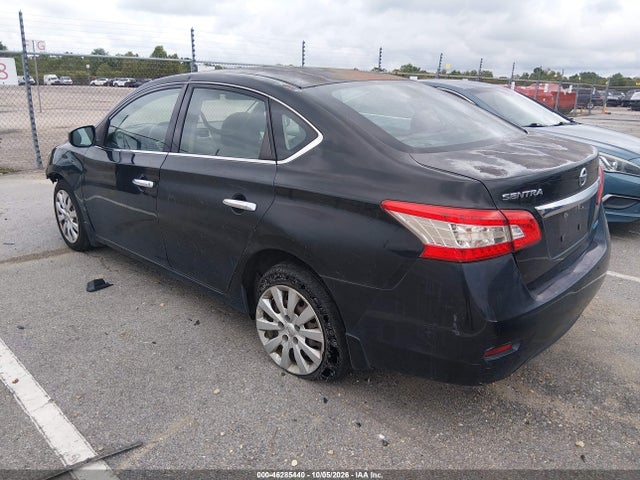 2014 Nissan Sentra Fe+ S/fe+ Sv/s/sl/sr/sv მანქანა იყიდება აუქციონზე, vin: 1N4AB7AP6EN852971, აუქციონის ნომერი: 46285440