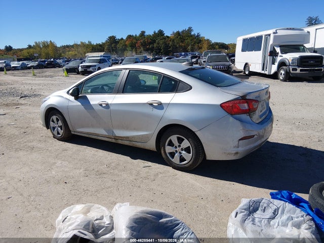 2017 Chevrolet Cruze Ls Auto მანქანა იყიდება აუქციონზე, vin: 1G1BC5SM2H7129981, აუქციონის ნომერი: 46285441