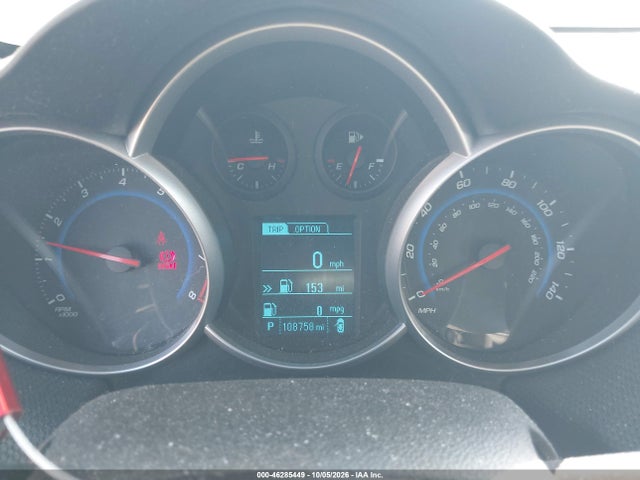 1G1PF5SB1G7122496 Chevrolet Cruze Limited 2lt Auto