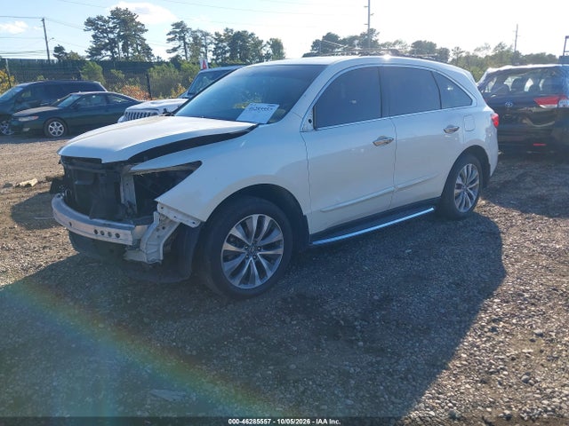 Продаж на аукціоні авто 2015 Acura Mdx Technology Package, vin: 5FRYD4H46FB012104, номер лоту: 46285557