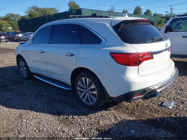 Продаж на аукціоні авто 2015 Acura Mdx Technology Package, vin: 5FRYD4H46FB012104, номер лоту: 46285557