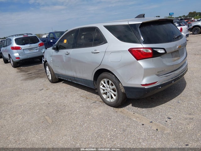 2018 Chevrolet Equinox Ls მანქანა იყიდება აუქციონზე, vin: 2GNAXHEV6J6347707, აუქციონის ნომერი: 46285645