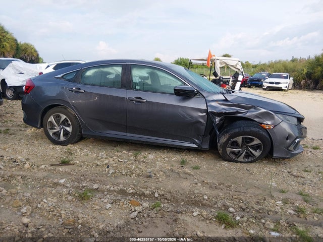 2019 Honda Civic Lx მანქანა იყიდება აუქციონზე, vin: 19XFC2F66KE007425, აუქციონის ნომერი: 46285757