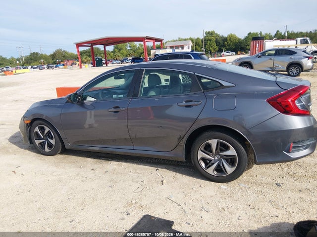 2019 Honda Civic Lx მანქანა იყიდება აუქციონზე, vin: 19XFC2F66KE007425, აუქციონის ნომერი: 46285757
