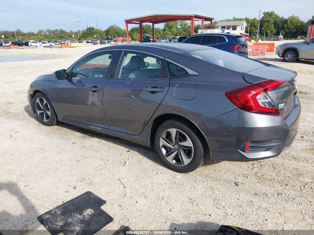 2019 Honda Civic Lx მანქანა იყიდება აუქციონზე, vin: 19XFC2F66KE007425, აუქციონის ნომერი: 46285757