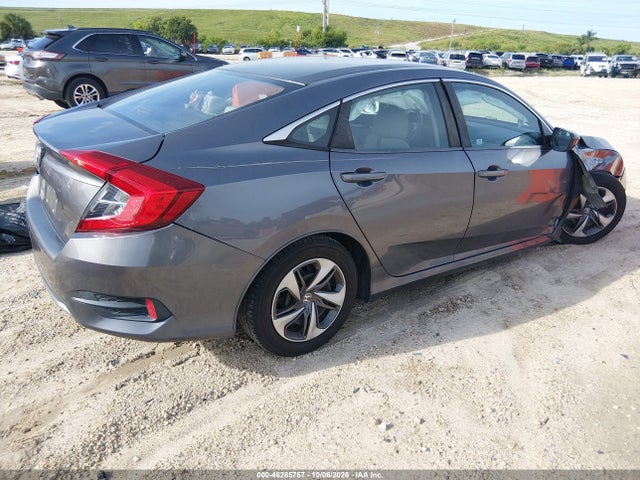 2019 Honda Civic Lx მანქანა იყიდება აუქციონზე, vin: 19XFC2F66KE007425, აუქციონის ნომერი: 46285757