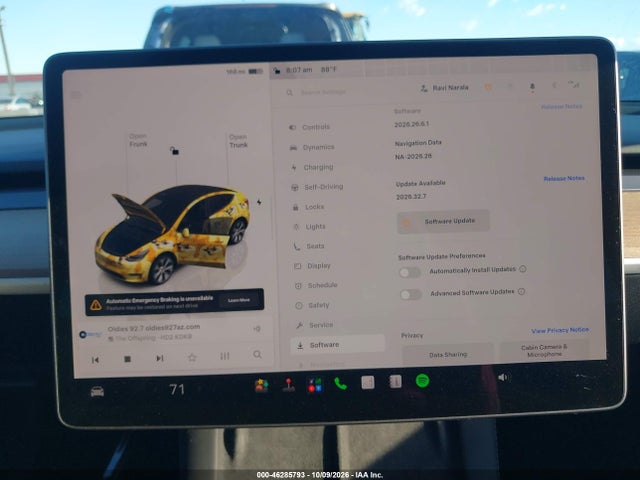 46285793 :رقم المزاد ، 7SAYGDEE9PA119168 vin ، 2023 Tesla Model Y Awd/long Range Dual Motor All-wheel Drive مزاد بيع