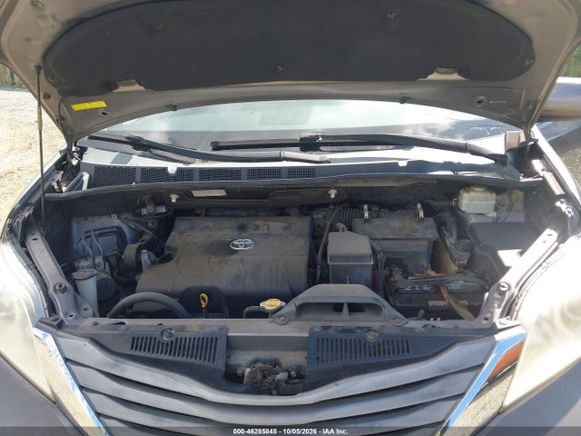 Aukcja sprzedaży 2011 Toyota Sienna Xle V6, vin: 5TDYK3DC9BS012537, numer aukcji: 46285845