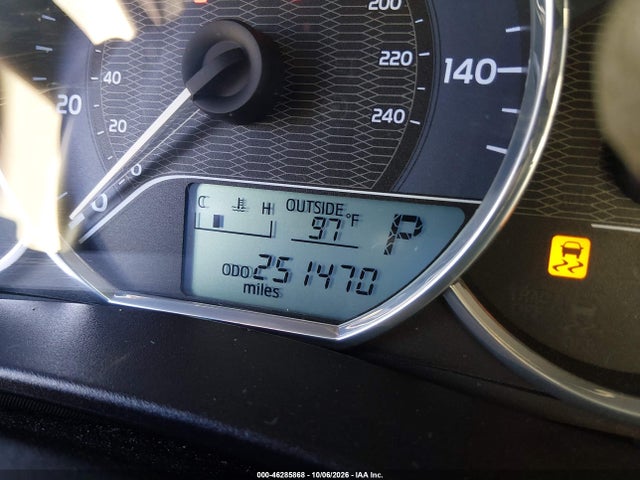 46285868 :رقم المزاد ، 5YFBPRHE5EP040211 vin ، 2014 Toyota Corolla Le Eco Plus مزاد بيع