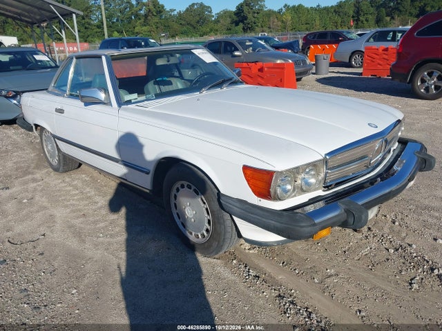1989 Mercedes-benz 560 Sl მანქანა იყიდება აუქციონზე, vin: WDBBA48D0KA101345, აუქციონის ნომერი: 46285890
