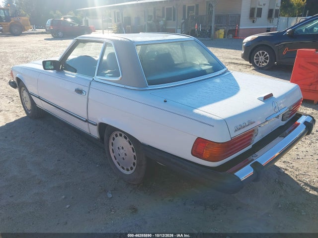 1989 Mercedes-benz 560 Sl მანქანა იყიდება აუქციონზე, vin: WDBBA48D0KA101345, აუქციონის ნომერი: 46285890