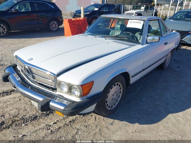 1989 Mercedes-benz 560 Sl მანქანა იყიდება აუქციონზე, vin: WDBBA48D0KA101345, აუქციონის ნომერი: 46285890